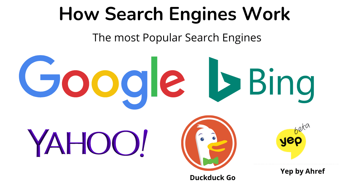 The most Popular Search Engines